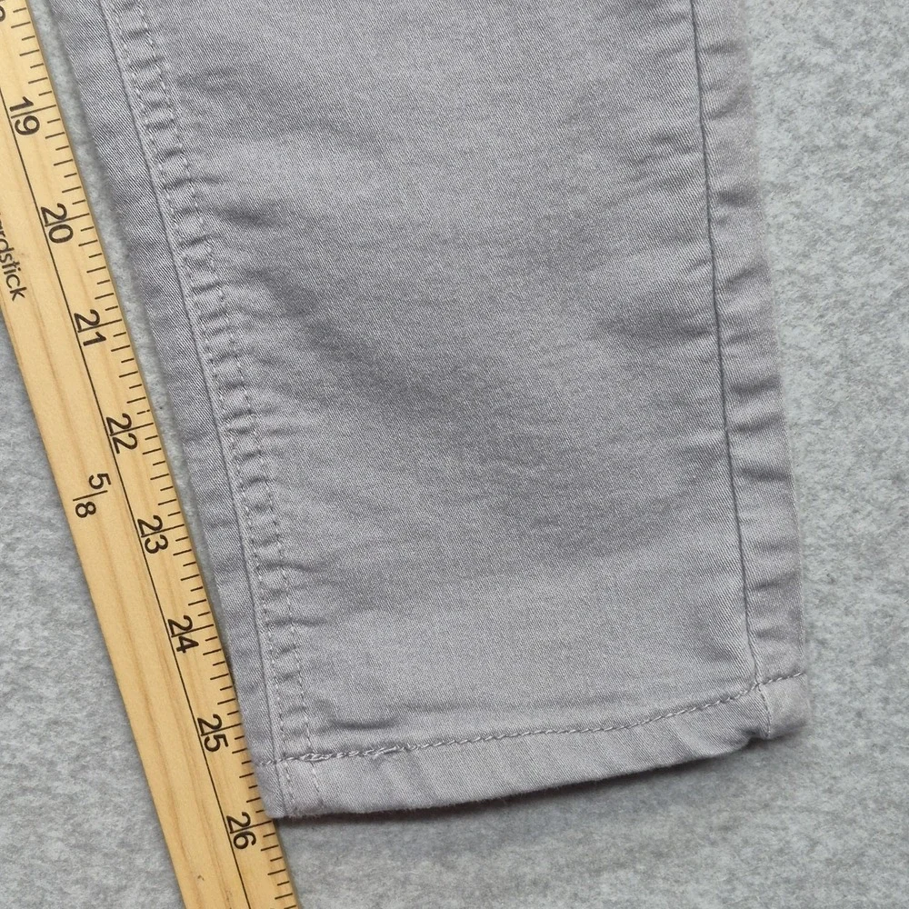 Democracy Ab Technology Jeans Womens 8 Gray Denim Slim Skinny Stretch Mid Rise